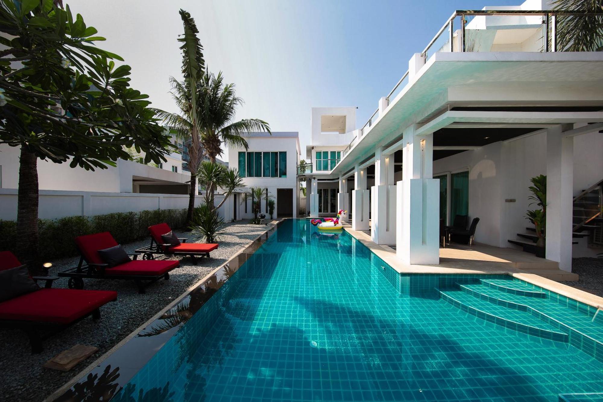 Premium Pool Villa Pattaya Pantai Jomtien Bagian luar foto