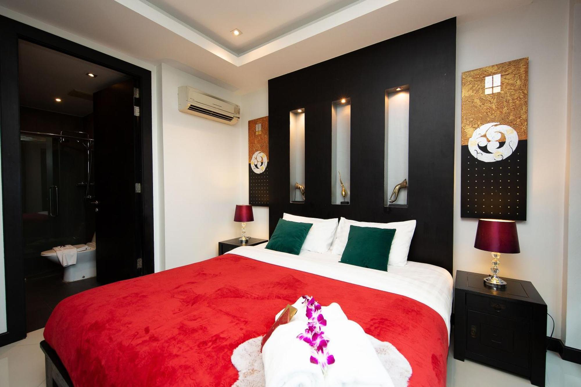 Premium Pool Villa Pattaya Pantai Jomtien Ruang foto