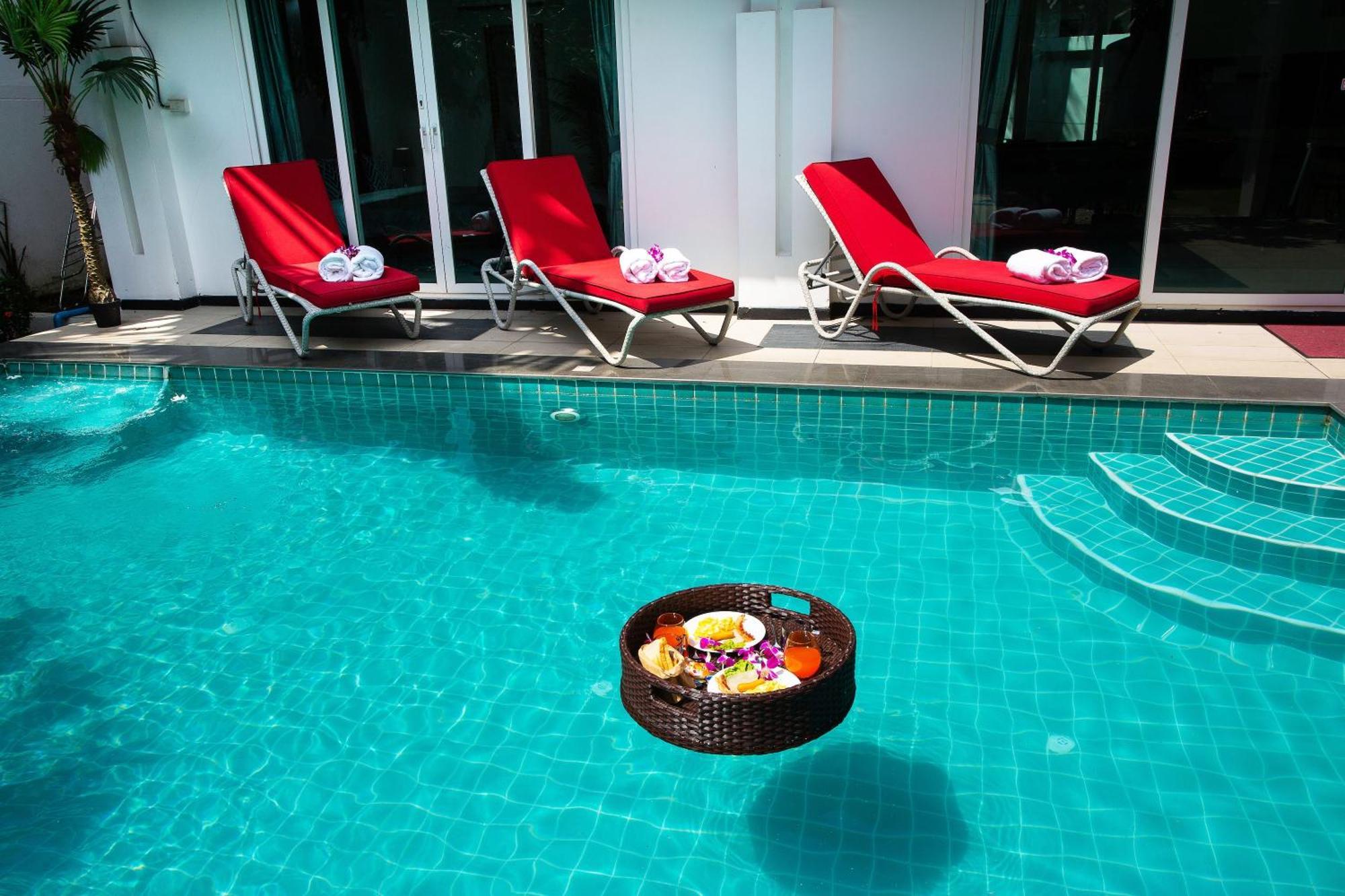 Premium Pool Villa Pattaya Pantai Jomtien Ruang foto