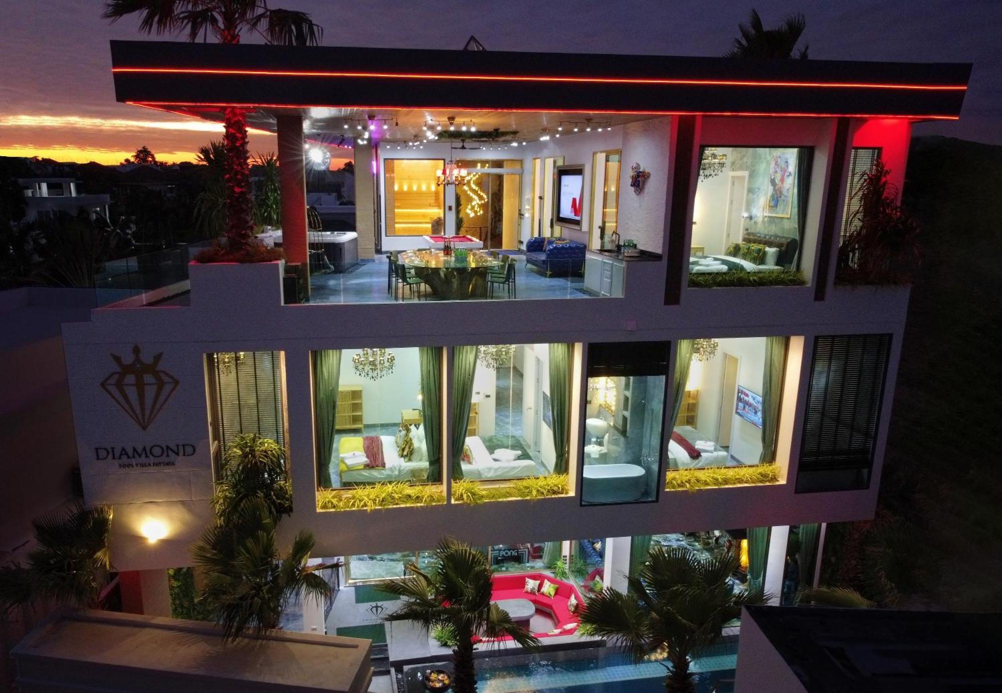Premium Pool Villa Pattaya Pantai Jomtien Bagian luar foto