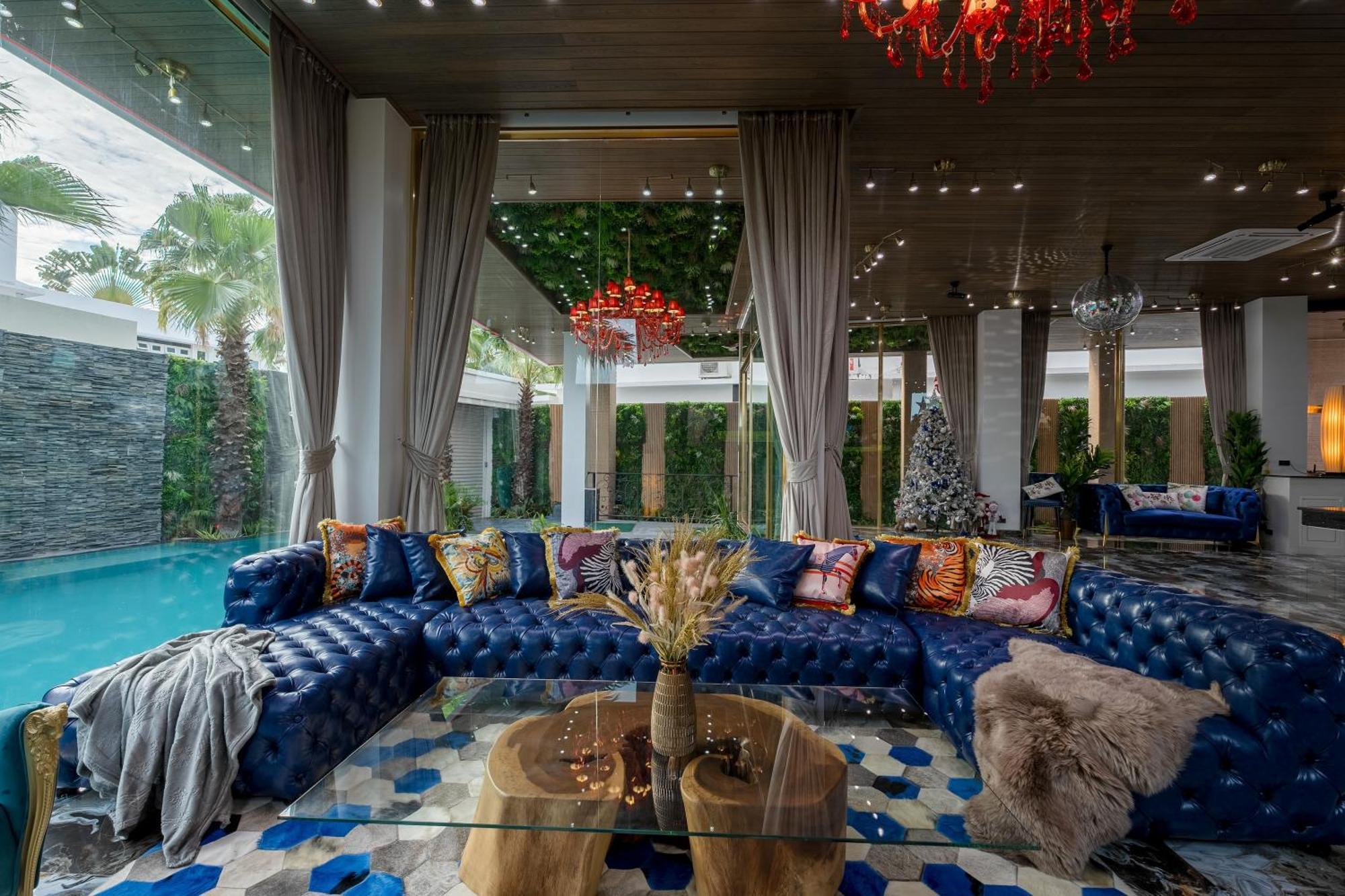 Premium Pool Villa Pattaya Pantai Jomtien Ruang foto